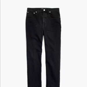 Madewell Classic Straight jeans in Lunar Black